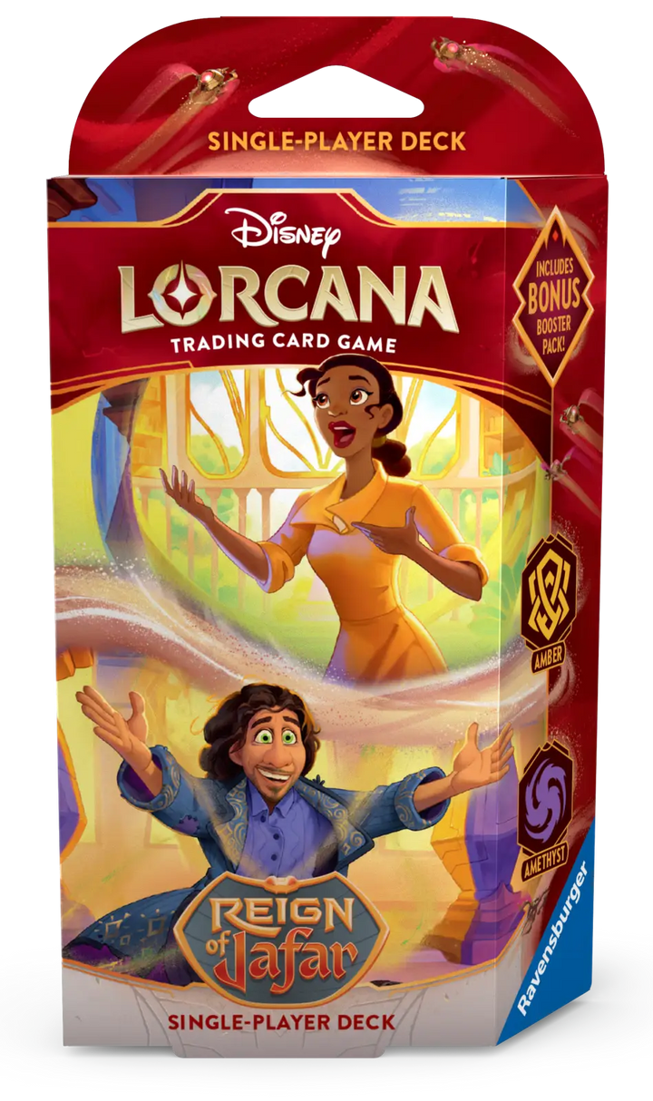 Disney Lorcana: Reign of Jafar - Amber/Amethyst - Starter Deck (EN) - Ravensburger - Card Games