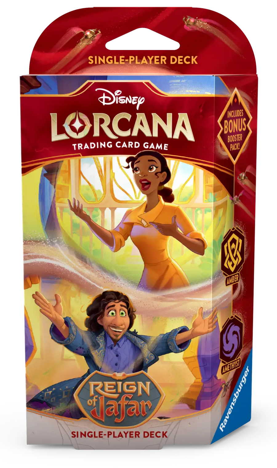 Disney Lorcana: Reign of Jafar - Amber/Amethyst - Starter Deck (EN) - Ravensburger - Card Games