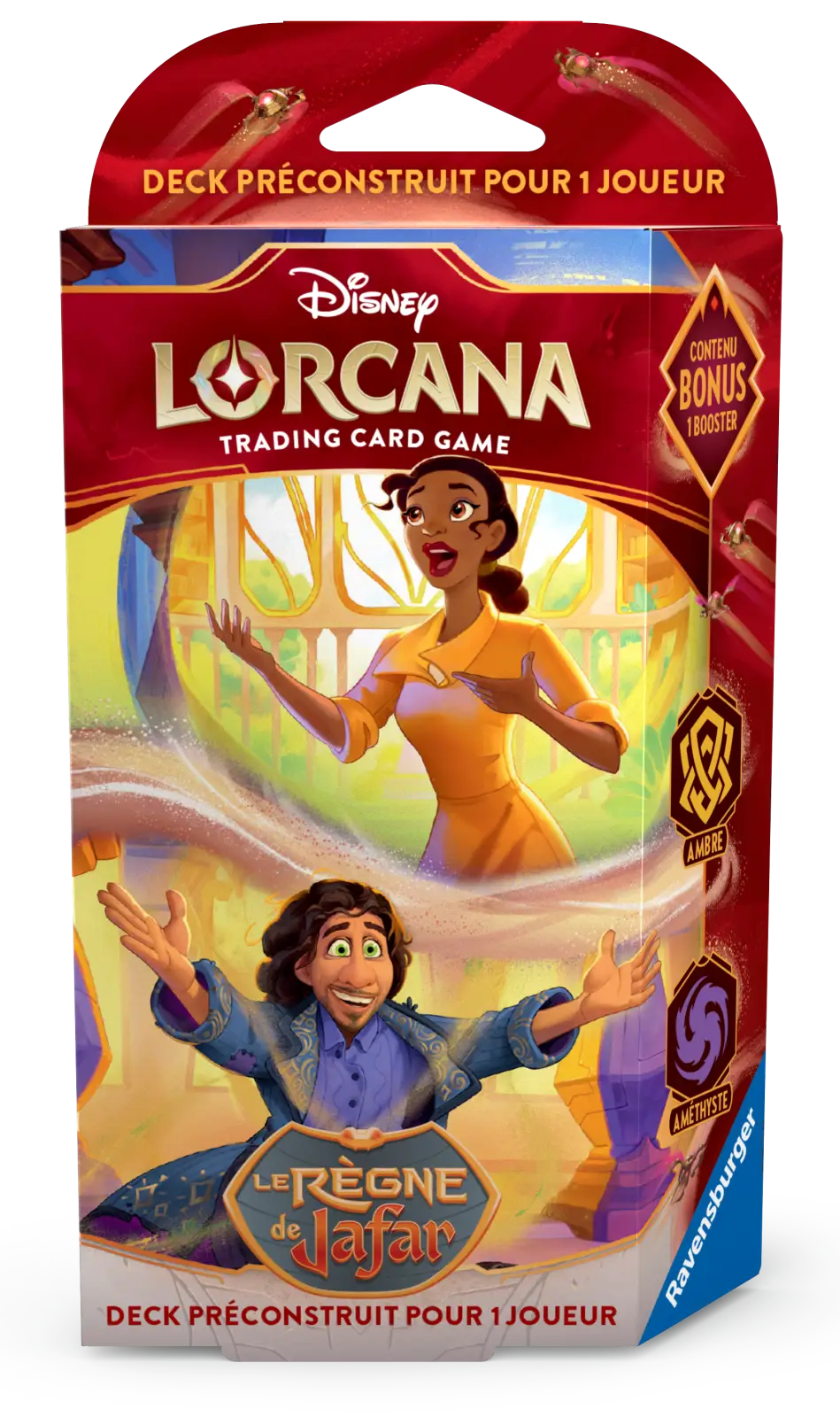 Disney Lorcana: Le Règne de Jafar - Ambre/Améthyste - Starter Deck (FR) - Ravensburger - Card Games