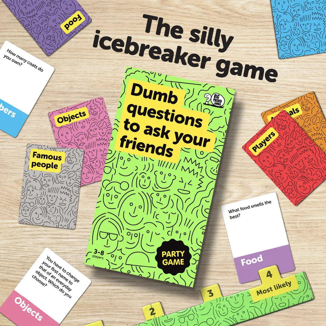 Dumb Questions to Ask Your Friends (EN) - Big Potatoe Games - Board Games
