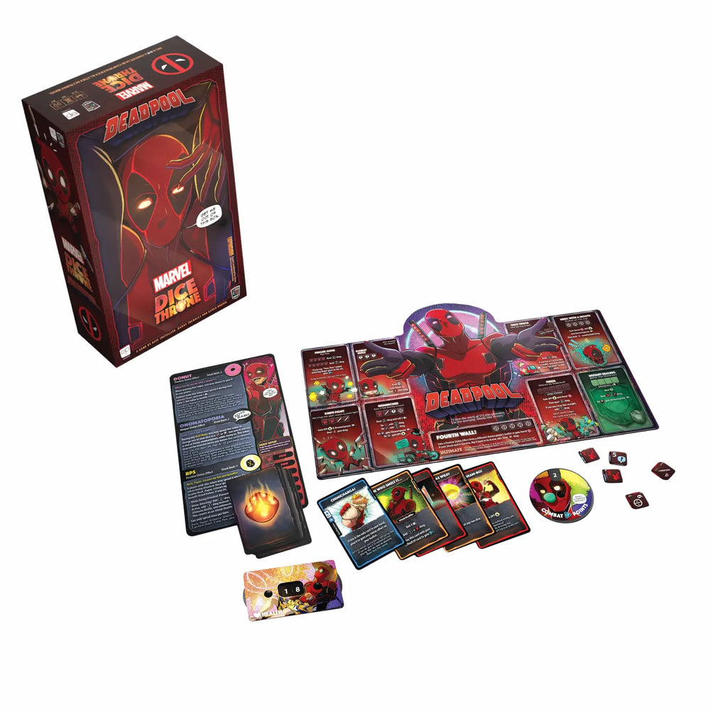 Marvel: Dice Throne - Marvel Deadpool Deluxe (EN) - Roxley Games - Board Games