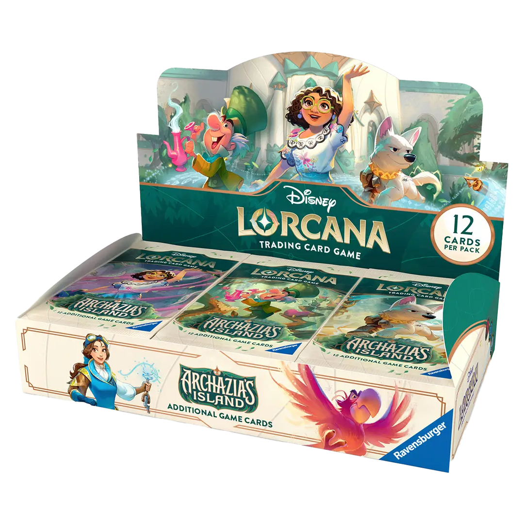 Disney Lorcana: Archazia’s Island - Booster Display (24 Booster) (EN) - Ravensburger - Card Games