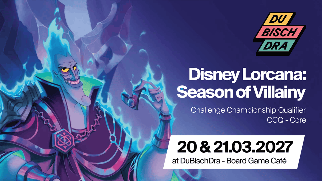 Disney Lorcana: Season of Villainy - Challenge Championship Qualifier CCQ - Core