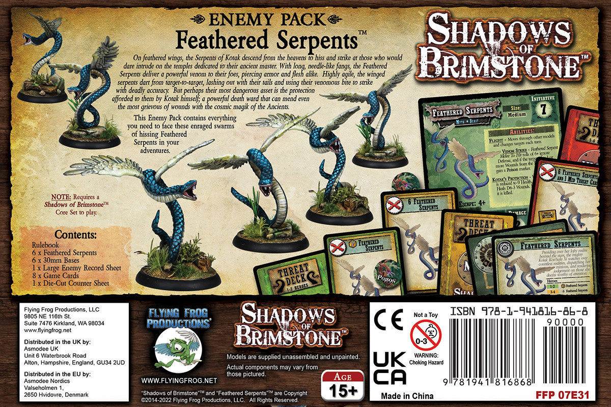 Shadows of Brimstone: Feathered Serpents (EN)