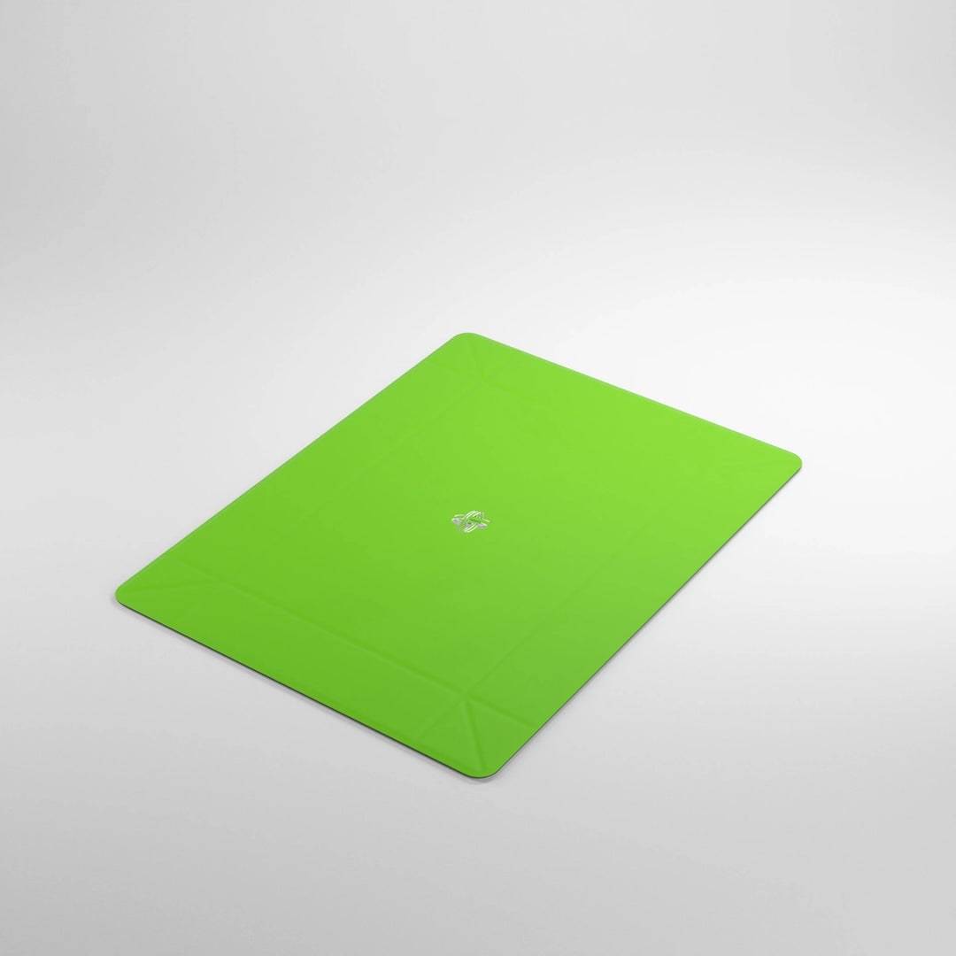 Gamegenic - Magnetic Dice Tray - Rectangular - Black/Green