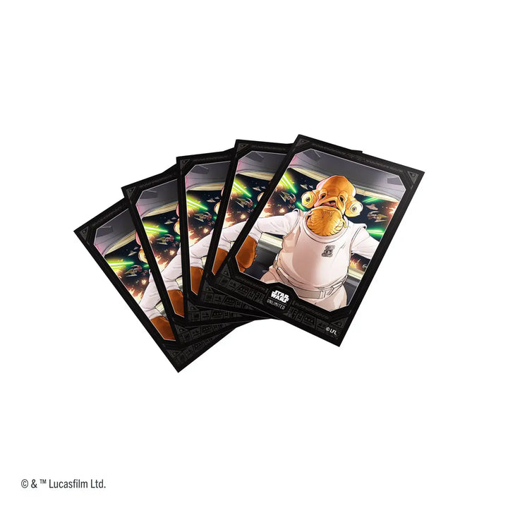 Art Sleeves: Star Wars Unlimited - Admiral Ackbar - Gamegenic - Accessories
