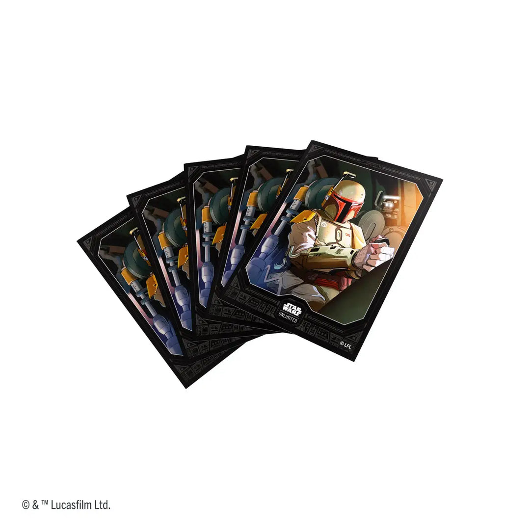 Art Sleeves: Star Wars Unlimited - Boba Fett - Gamegenic - Accessories