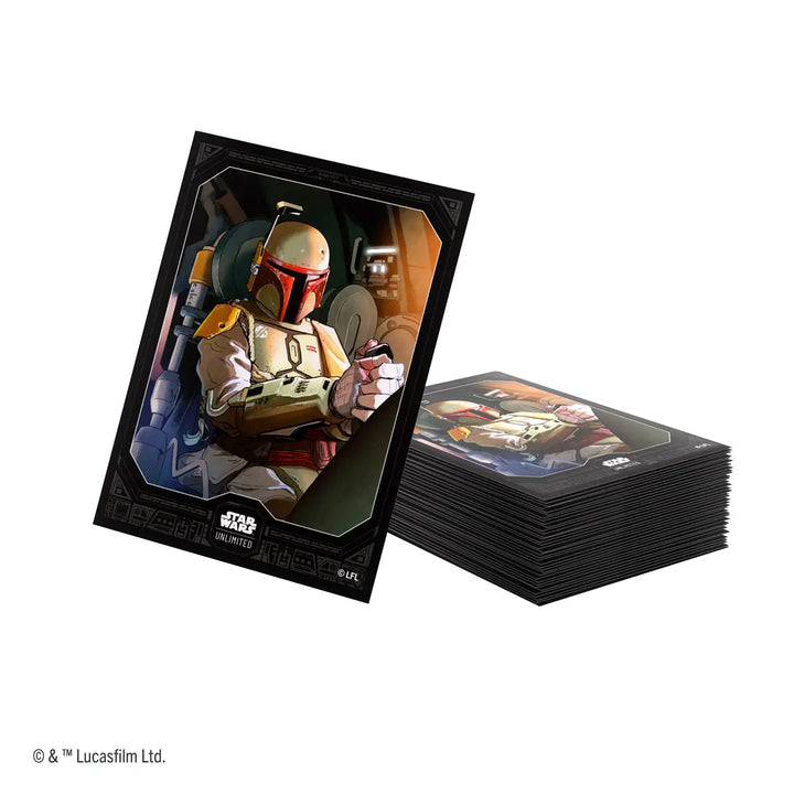 Art Sleeves: Star Wars Unlimited - Boba Fett - Gamegenic - Accessories