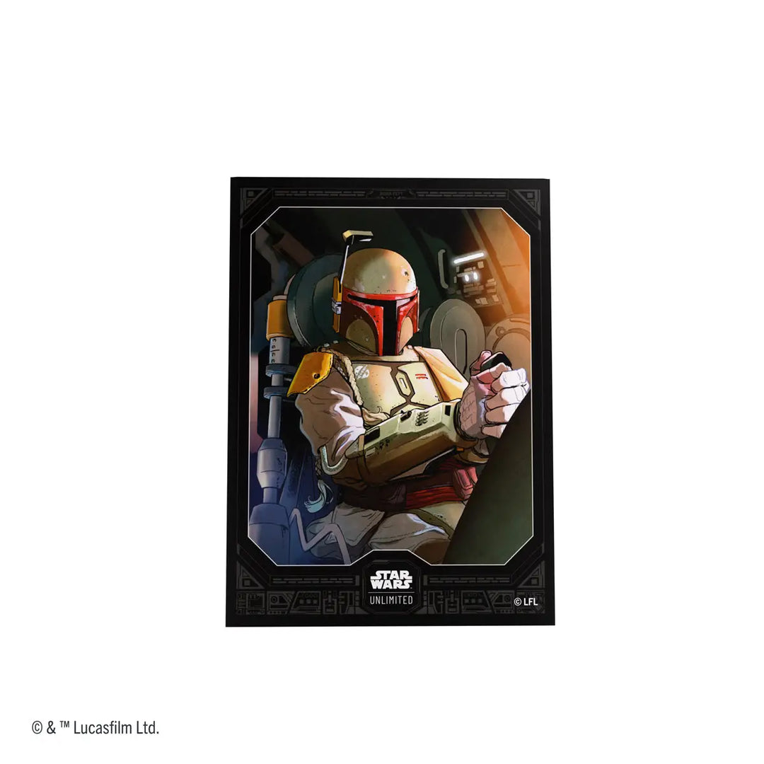 Art Sleeves: Star Wars Unlimited - Boba Fett - Gamegenic - Accessories