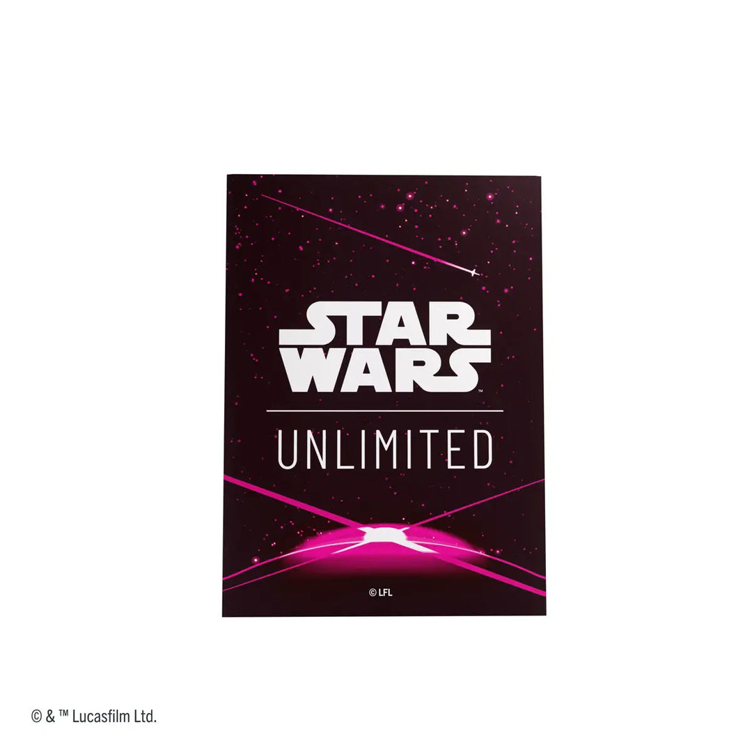 Art Sleeves: Star Wars Unlimited - Card Back - Magenta - Gamegenic - Accessories