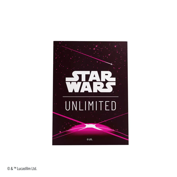 Art Sleeves: Star Wars Unlimited - Card Back - Magenta - Gamegenic - Accessories