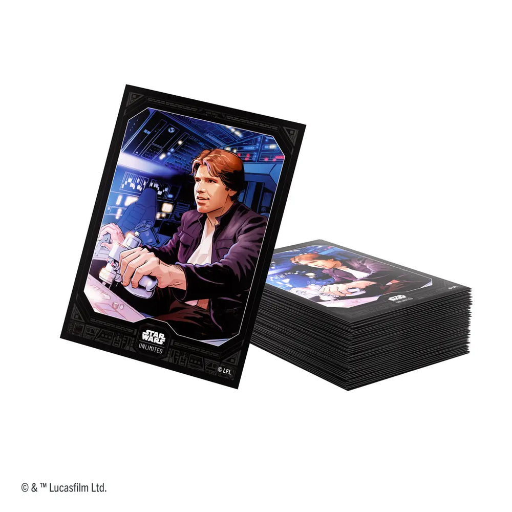 Art Sleeves: Star Wars Unlimited - Han Solo - Gamegenic - Accessories