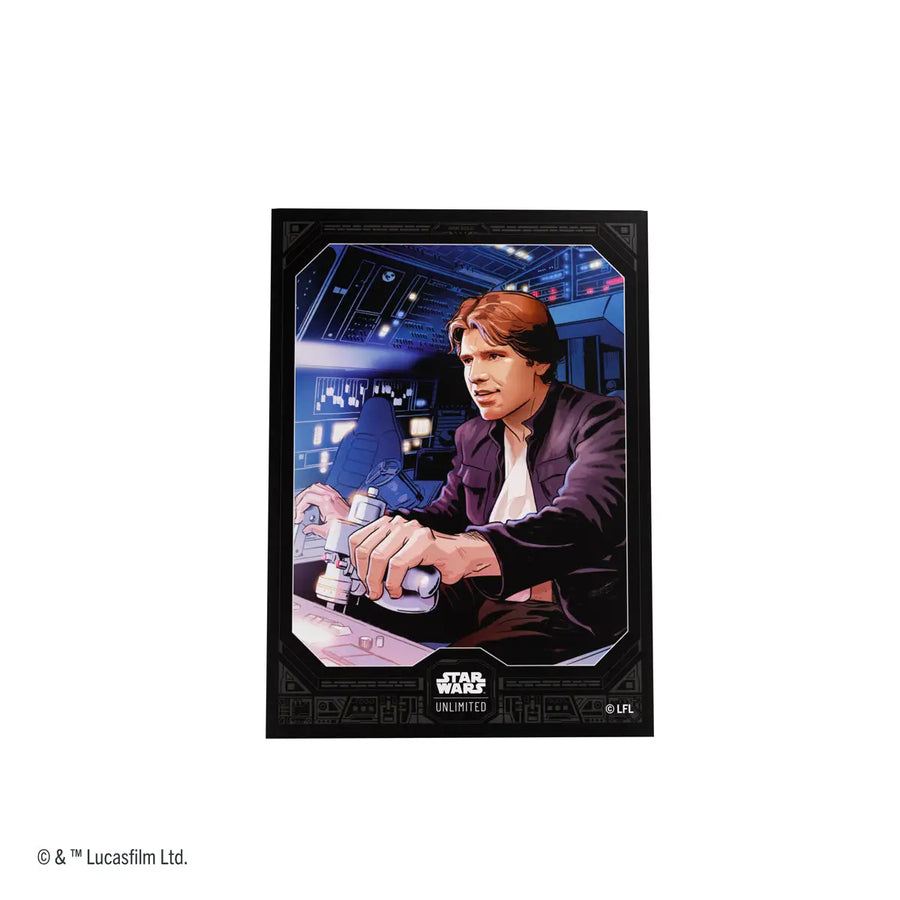 Art Sleeves: Star Wars Unlimited - Han Solo - Gamegenic - Accessories