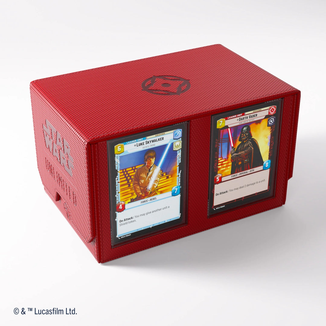 Gamegenic - Star Wars: Unlimited - Double Deck Pod - Red
