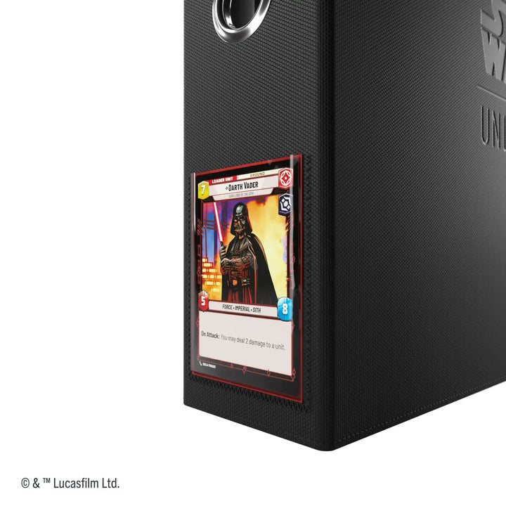 Premium Cardport: Star Wars Unlimited - 24-Pocket - Black - Gamegenic - Accessories