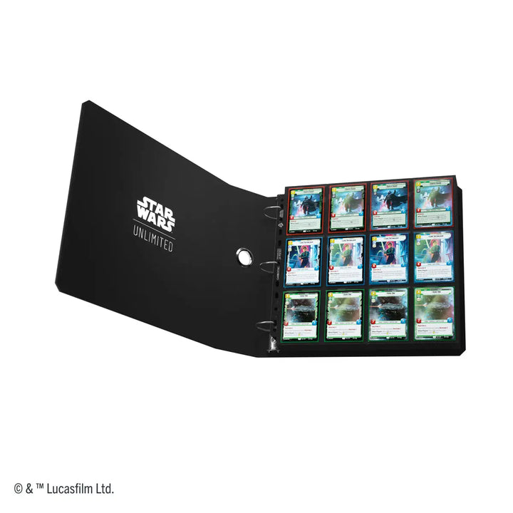 Premium Cardport: Star Wars Unlimited - 24-Pocket - Black - Gamegenic - Accessories