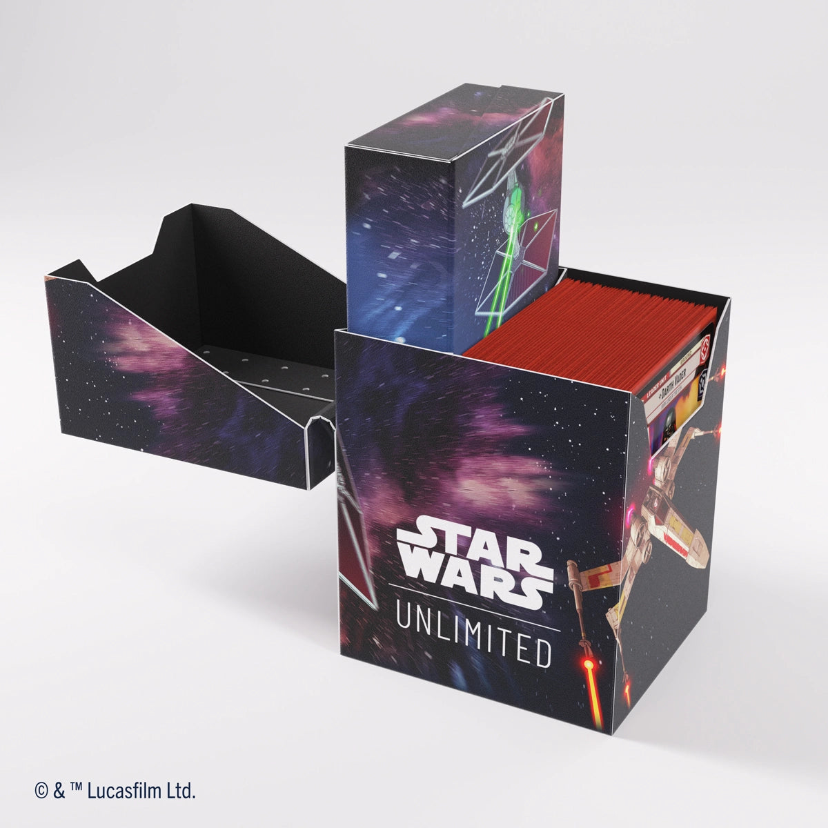 Gamegenic - Star Wars: Unlimited - Soft Crate - X-Wing/Tie Fighter