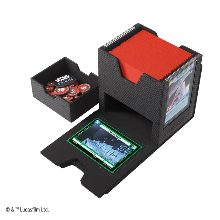 Deck Pod: Star Wars Unlimited - Twin Suns - Black - Gamegenic - Accessories