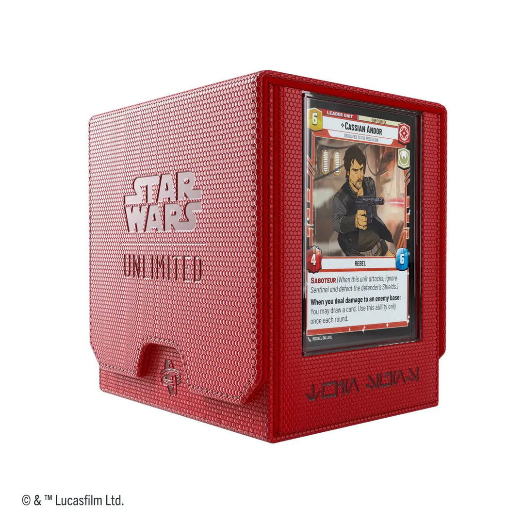 Deck Pod: Star Wars Unlimited - Twin Suns - Red - Gamegenic - Accessories