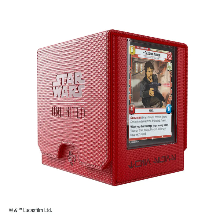 Deck Pod: Star Wars Unlimited - Twin Suns - Red - Gamegenic - Accessories