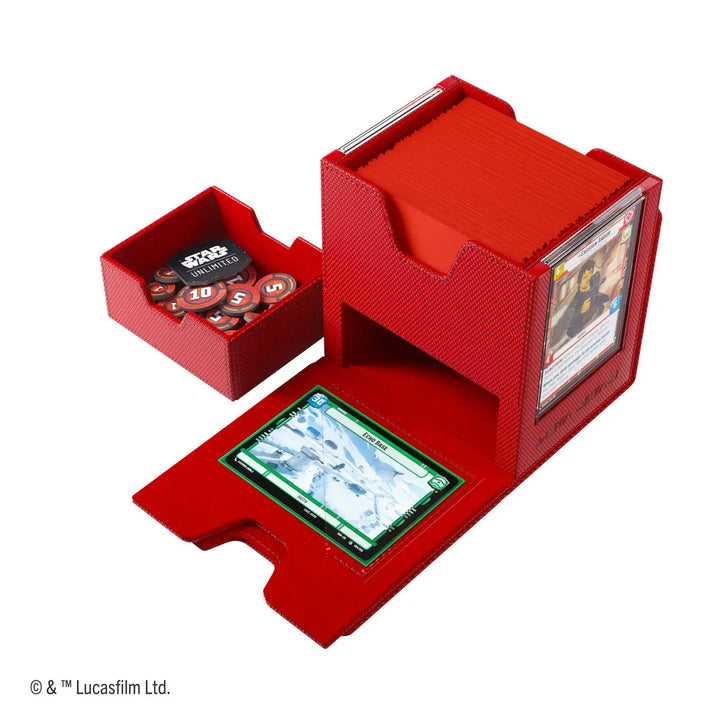 Deck Pod: Star Wars Unlimited - Twin Suns - Red - Gamegenic - Accessories