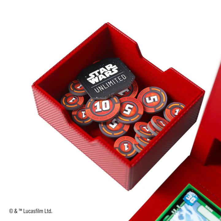 Deck Pod: Star Wars Unlimited - Twin Suns - Red - Gamegenic - Accessories