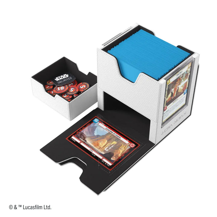 Deck Pod: Star Wars Unlimited - Twin Suns - White/Black - Gamegenic - Accessories