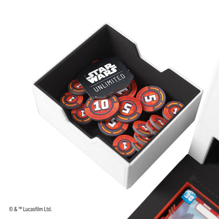 Deck Pod: Star Wars Unlimited - Twin Suns - White/Black - Gamegenic - Accessories