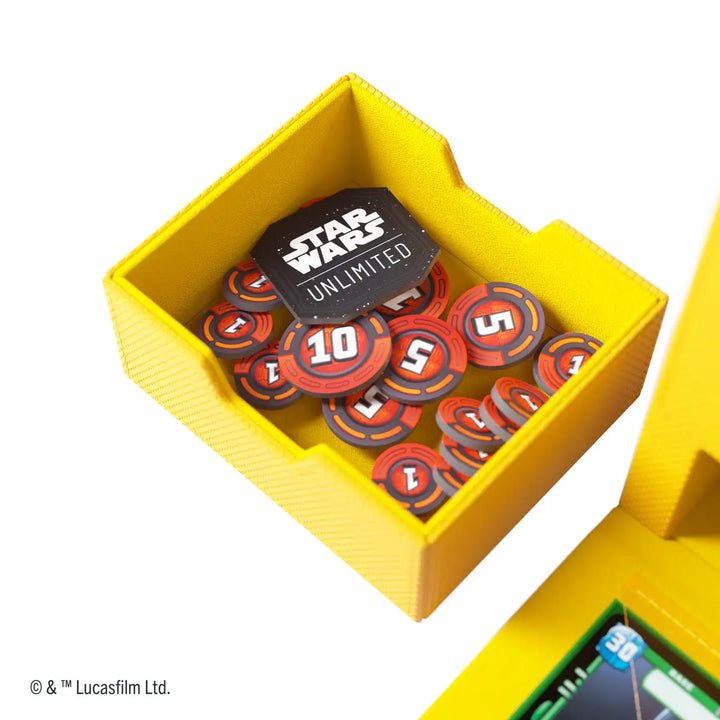 Deck Pod: Star Wars Unlimited - Twin Suns - Yellow - Gamegenic - Accessories