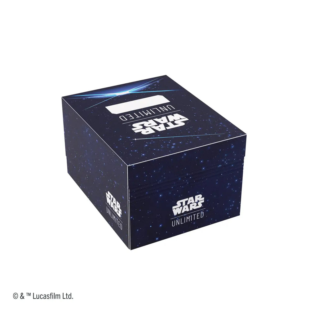 Soft Crate: Star Wars Unlimited - Twin Suns - Card Back - Blue - Gamegenic - Accessories