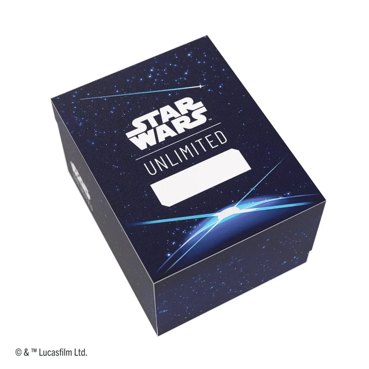 Soft Crate: Star Wars Unlimited - Twin Suns - Card Back - Blue - Gamegenic - Accessories