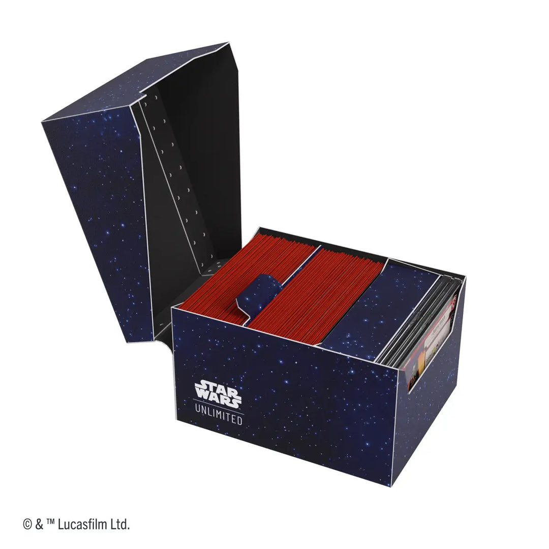 Soft Crate: Star Wars Unlimited - Twin Suns - Card Back - Blue - Gamegenic - Accessories