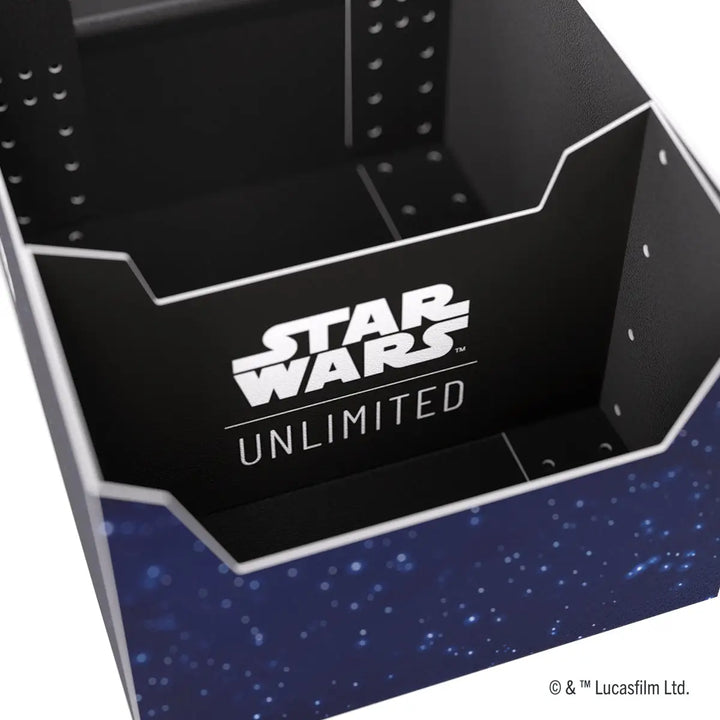 Soft Crate: Star Wars Unlimited - Twin Suns - Card Back - Blue - Gamegenic - Accessories