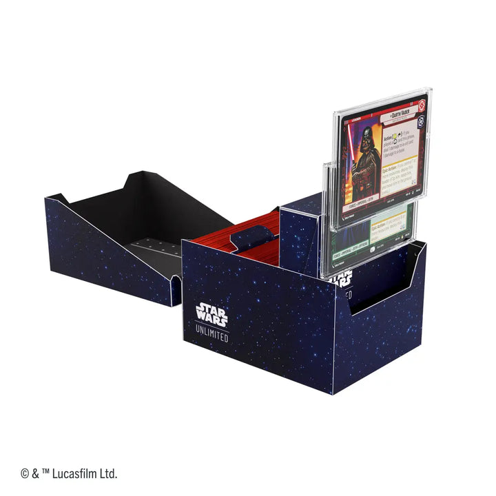 Soft Crate: Star Wars Unlimited - Twin Suns - Card Back - Blue - Gamegenic - Accessories