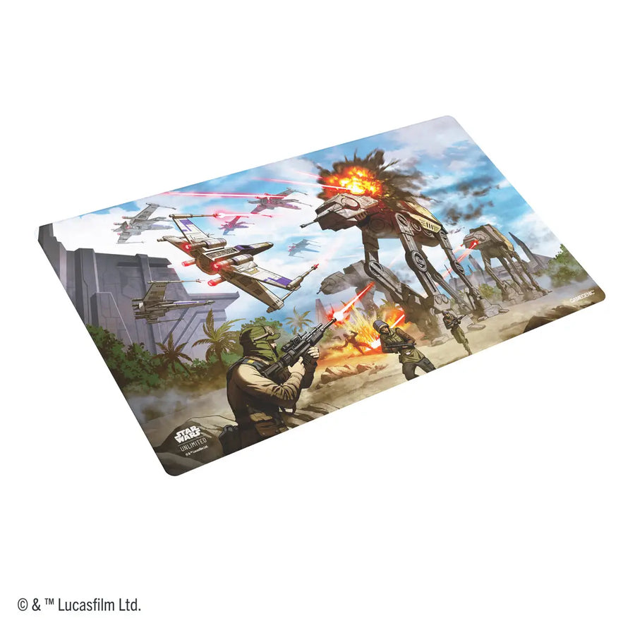 Game Mat: Star Wars Unlimited - Battle of Scarif - Gamegenic - Accessories