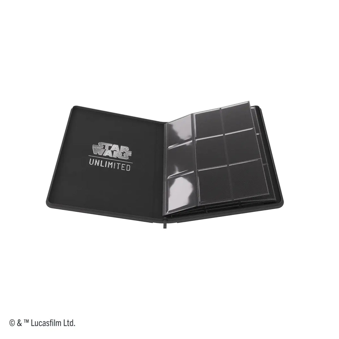 Zip-Up Album: Star Wars Unlimited - 18-Pocket - Black - Gamegenic - Accessories