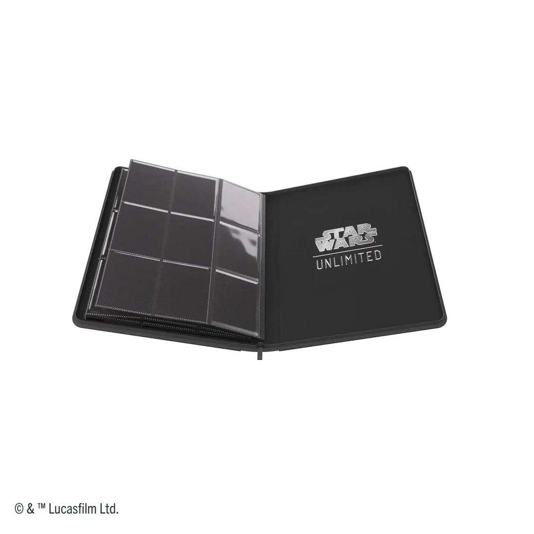 Zip-Up Album: Star Wars Unlimited - 18-Pocket - Black - Gamegenic - Accessories