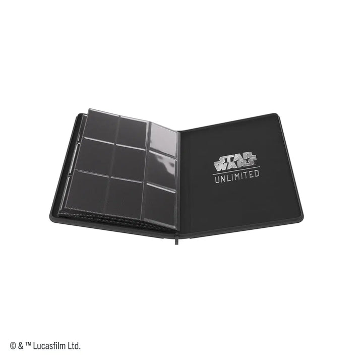 Zip-Up Album: Star Wars Unlimited - 18-Pocket - Black - Gamegenic - Accessories