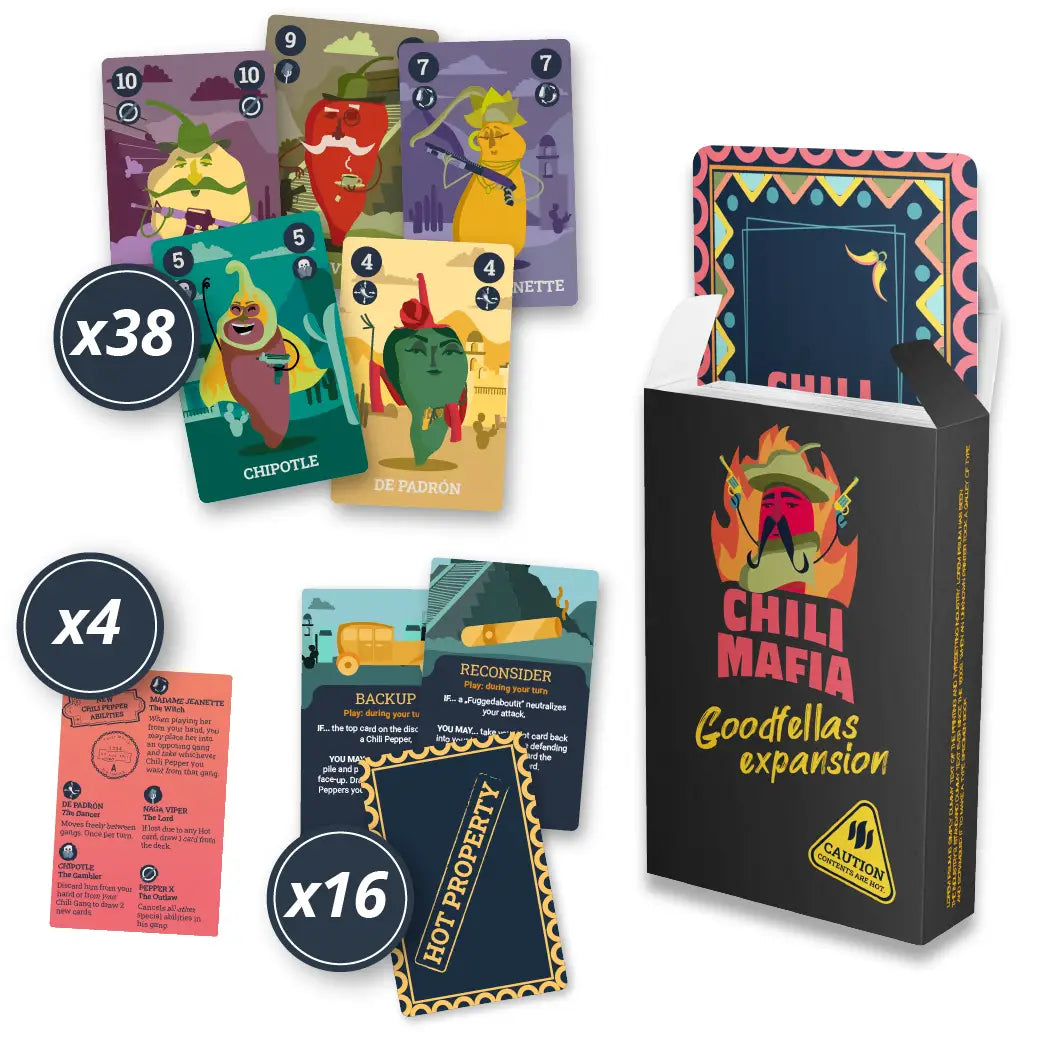Chili Mafia: Goodfellas (EN) - Lemery Games - Board Games
