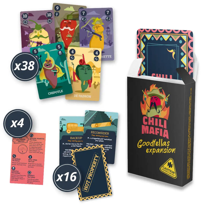 Chili Mafia: Goodfellas (EN) - Lemery Games - Board Games