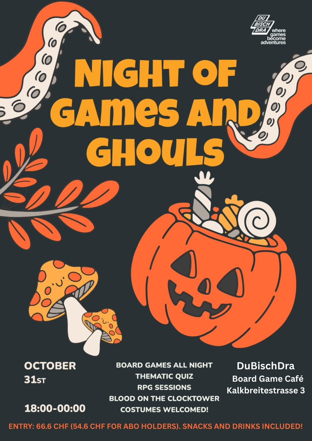 Halloween Game Night 2026
