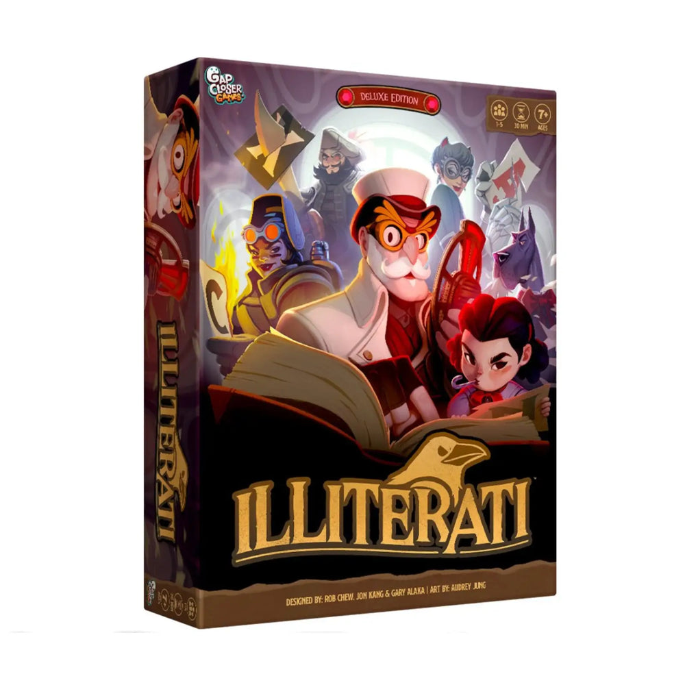 Illiterati: Deluxe Edition (EN) - Gap Closer Games - Board Games