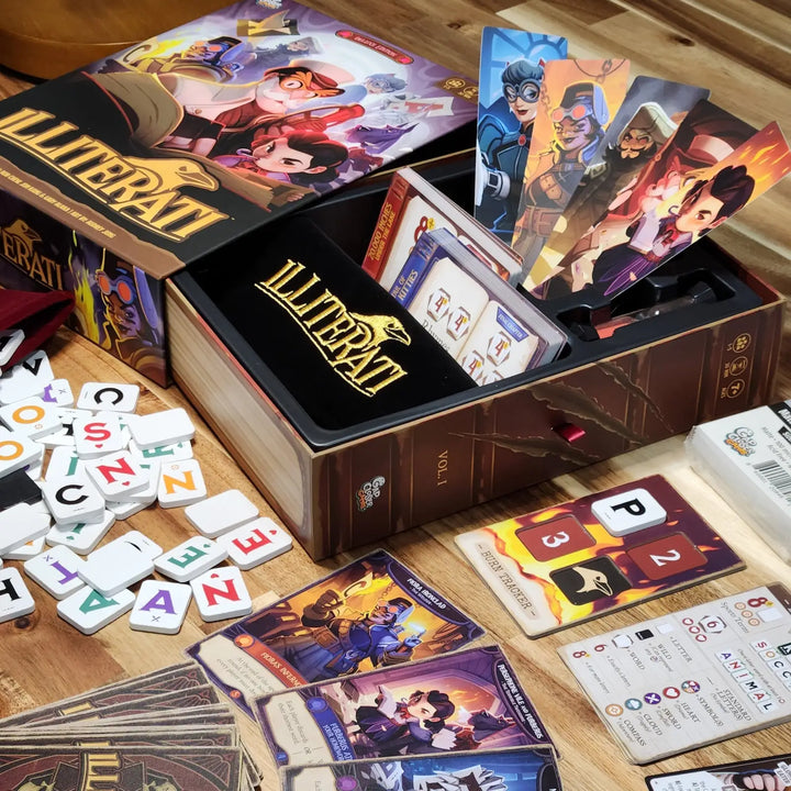 Illiterati: Deluxe Edition (EN) - Gap Closer Games - Board Games