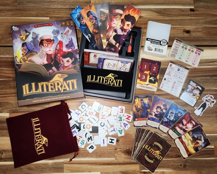 Illiterati: Deluxe Edition (EN) - Gap Closer Games - Board Games