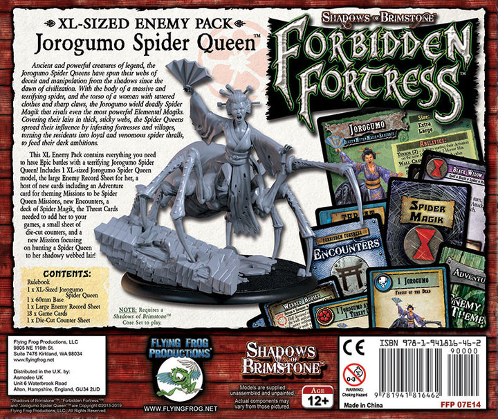 Shadows of Brimstone: Forbidden Fortress - Jorogumo Spider Queen (EN)