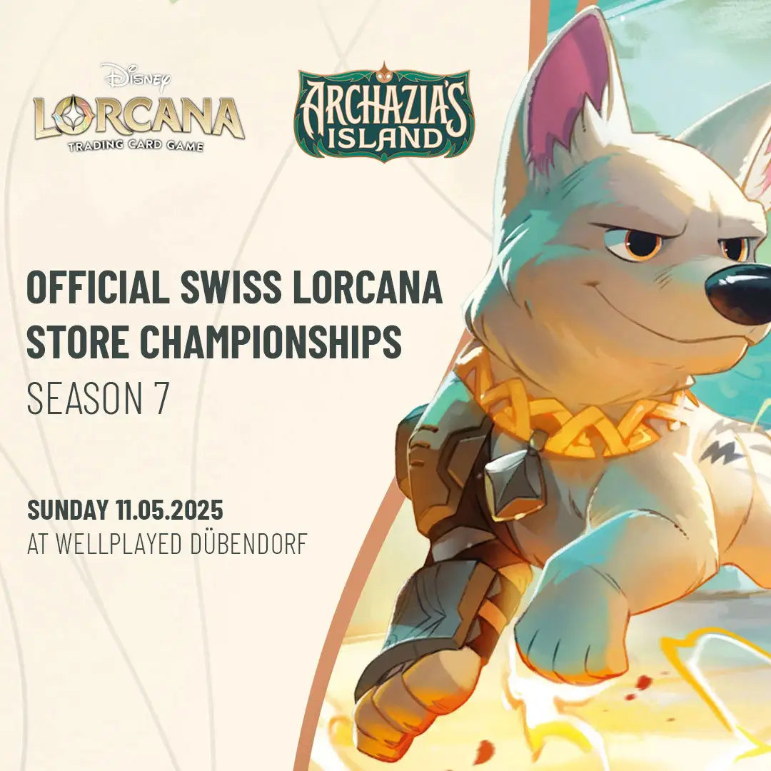 Disney Lorcana Archazia’s Island Store Championships Ticket - WellPlayed.ch - Ticket