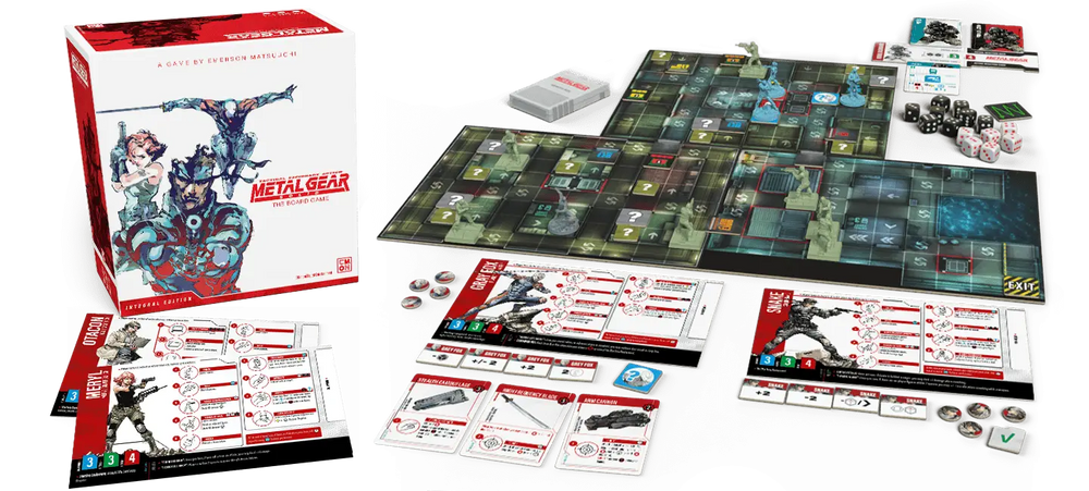Metal Gear Solid: The Board Game (EN) - Cool Mini or Not - Board Games