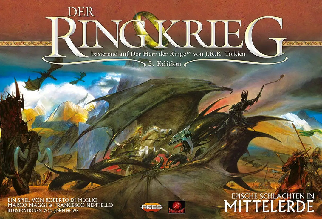 Der Ringkrieg: 2nd Edition (DE) - Schwerkraft-Verlag - Board Games
