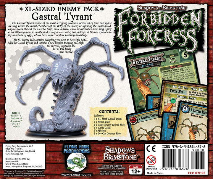 Shadows of Brimstone: Forbidden Fortress - Gastral Tyrant (EN)