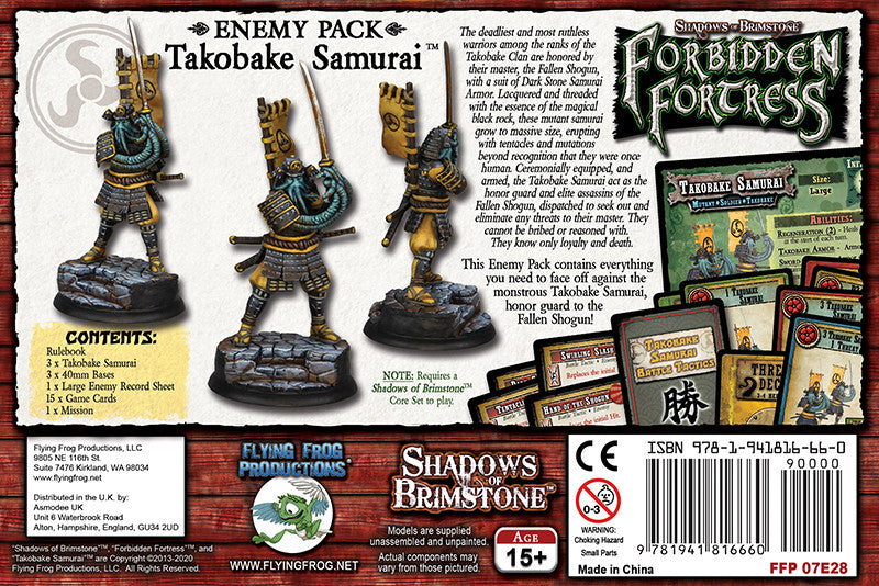 Shadows of Brimstone: Forbidden Fortress - Takobake Samurai (EN)